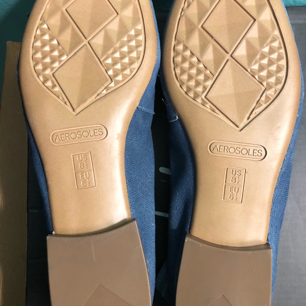 Aerosols blue denim loafer size 8.5